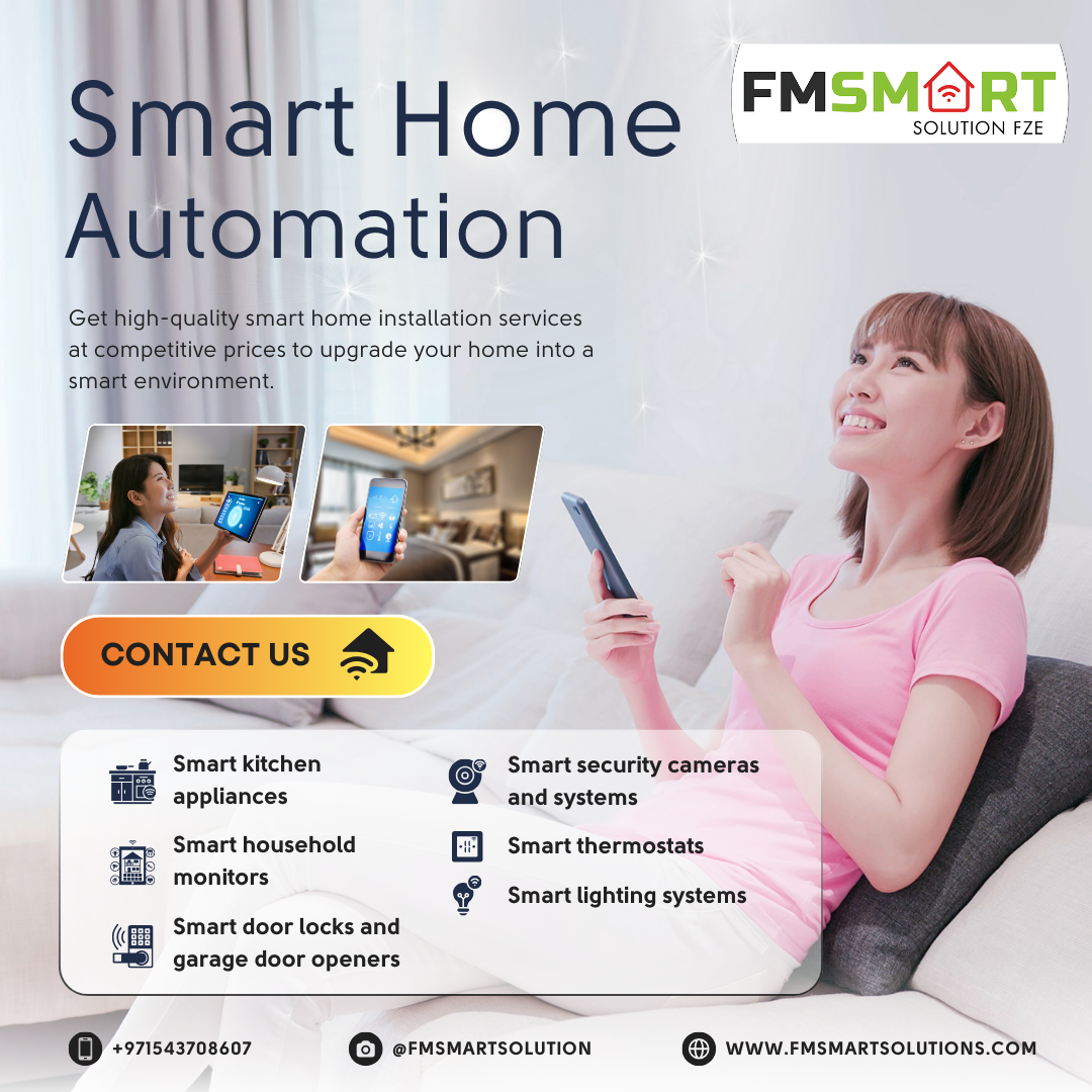 FM Smart Home Automation Business Instagram Post